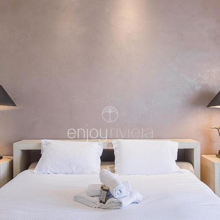 קאן Palais Miramar Suite Art Modern - Derniere Etages Vue Mer - 75M De Confort - En Face Des Plages -Wifi - Clim מראה חיצוני תמונה