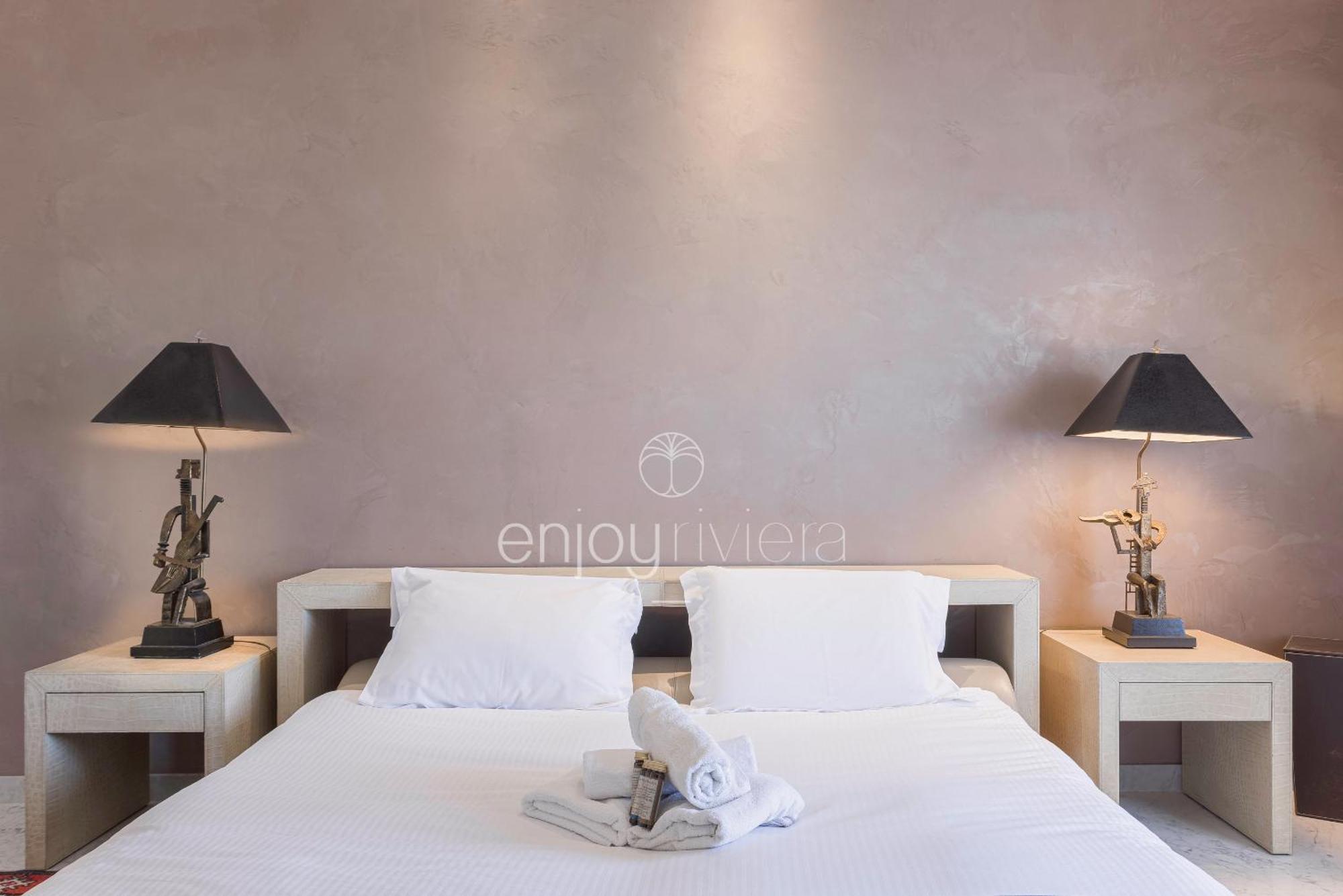 קאן Palais Miramar Suite Art Modern - Derniere Etages Vue Mer - 75M De Confort - En Face Des Plages -Wifi - Clim מראה חיצוני תמונה