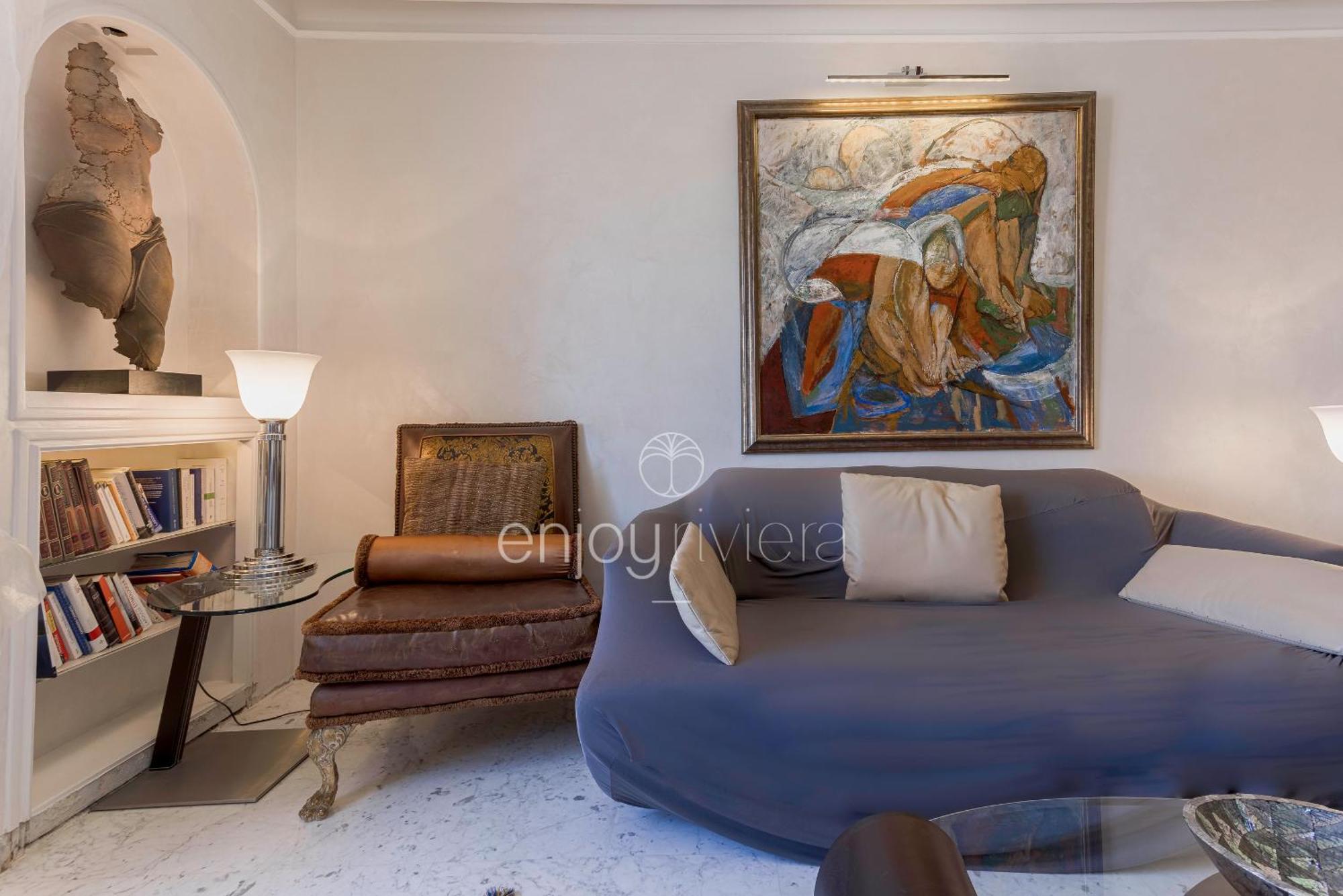 קאן Palais Miramar Suite Art Modern - Derniere Etages Vue Mer - 75M De Confort - En Face Des Plages -Wifi - Clim מראה חיצוני תמונה