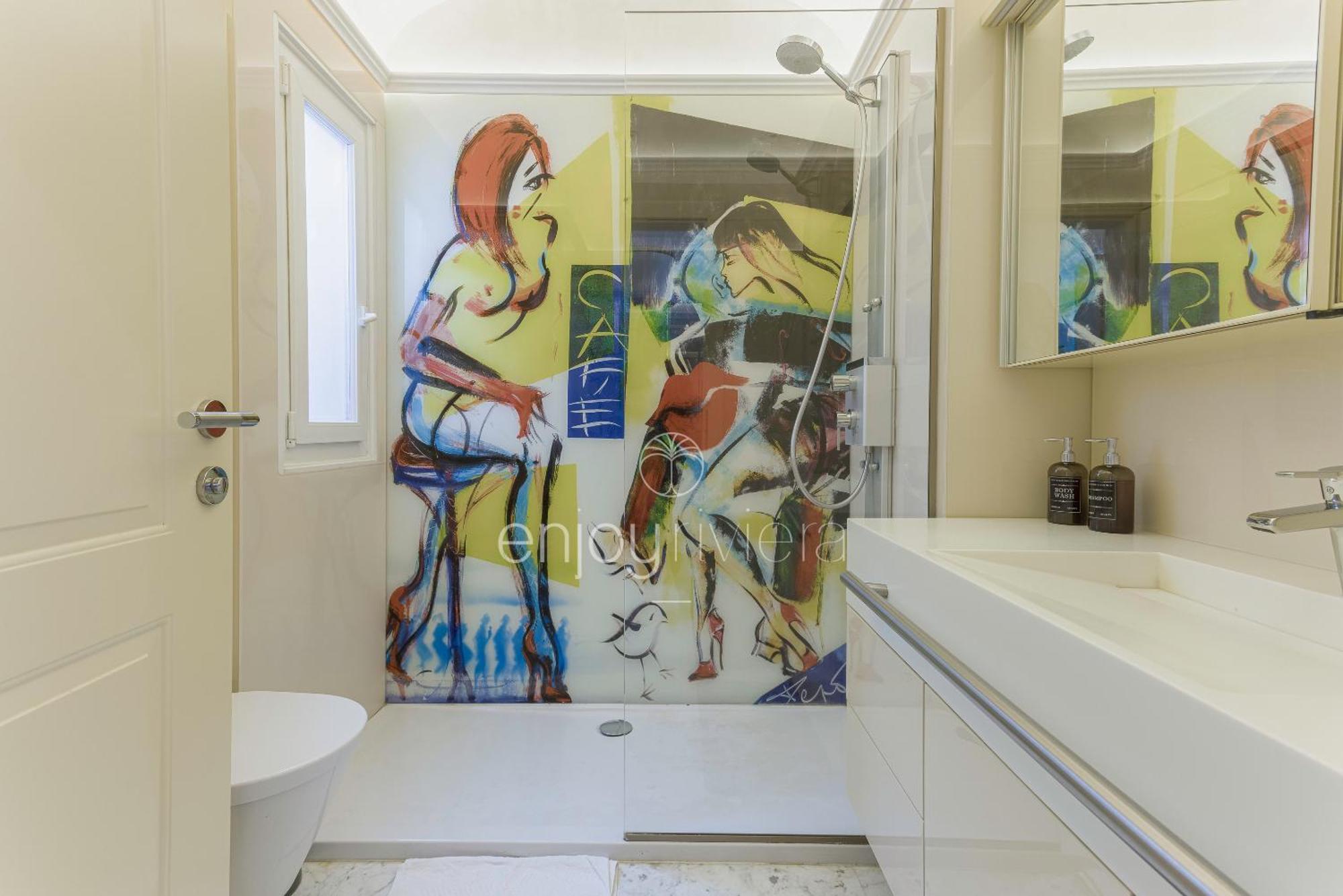 קאן Palais Miramar Suite Art Modern - Derniere Etages Vue Mer - 75M De Confort - En Face Des Plages -Wifi - Clim מראה חיצוני תמונה